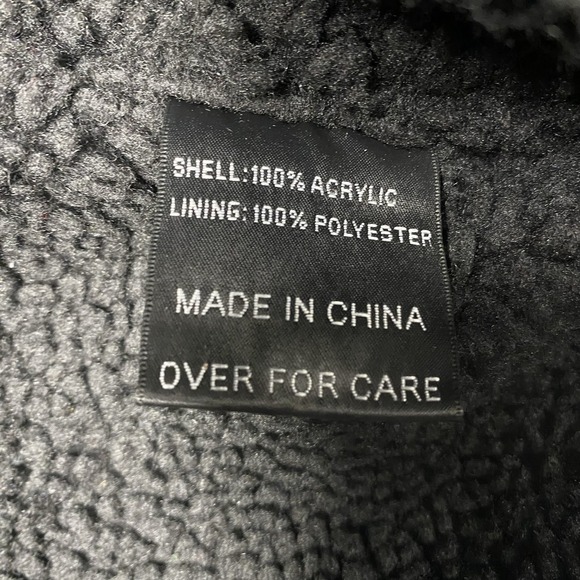 American Stitch Full Zip Sherpa Acrylic Aztec Southwestern Heavyweight Jacket XL - Picture 7 of 7